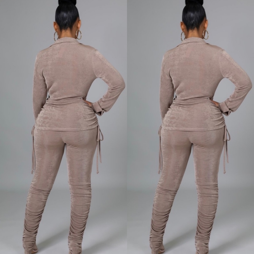 Scrunched Pants Set - Picture 3 of 3